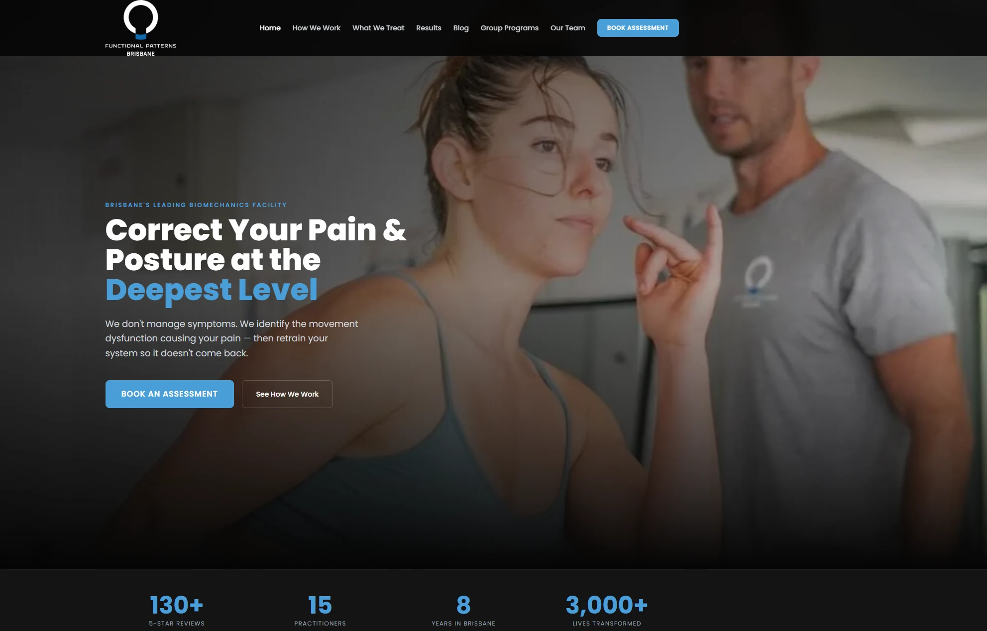 Functional Patterns Brisbane website screenshot