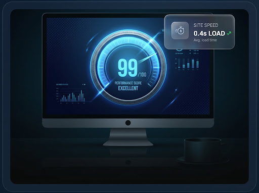 Your current site, audited